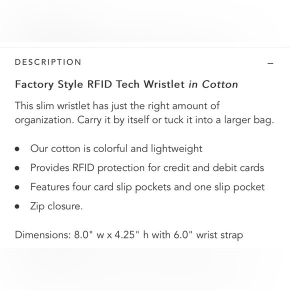 Vera Bradley RFID Tech Wristlet in Stellar Paisley - Picture 3 of 3